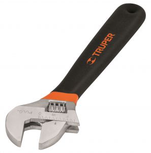 Разводной ключ хромированный TRUPER PET-10X 15511 ― TRUPER SHOP