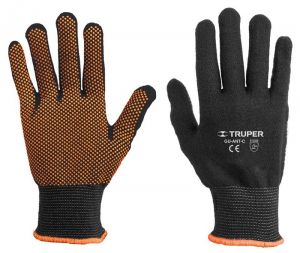 Перчатки рабочие, противоскользящие, размер малый TRUPER GU-ANT-C 12650 ― TRUPER SHOP