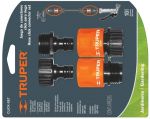 Коннекторы для шланга быстрозащелкивающиеся TRUPER CLICK-SET 12728