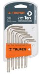 Набор ключей TORX 7 штук TRUPER 15552