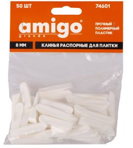 Пластиковые клинья 50 шт AMIGO 74601 ― TRUPER SHOP