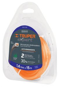 Леска профессиональная для триммера 15 м TRUPER 15956 ― TRUPER SHOP