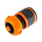 Коннектор для шлангов с аквастопом 1/2 с soft-покрытием серия XXL AMIGO 79513