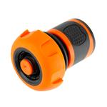 Коннектор для шлангов с аквастопом 3/4 с soft-покрытием серия XXL AMIGO 79515